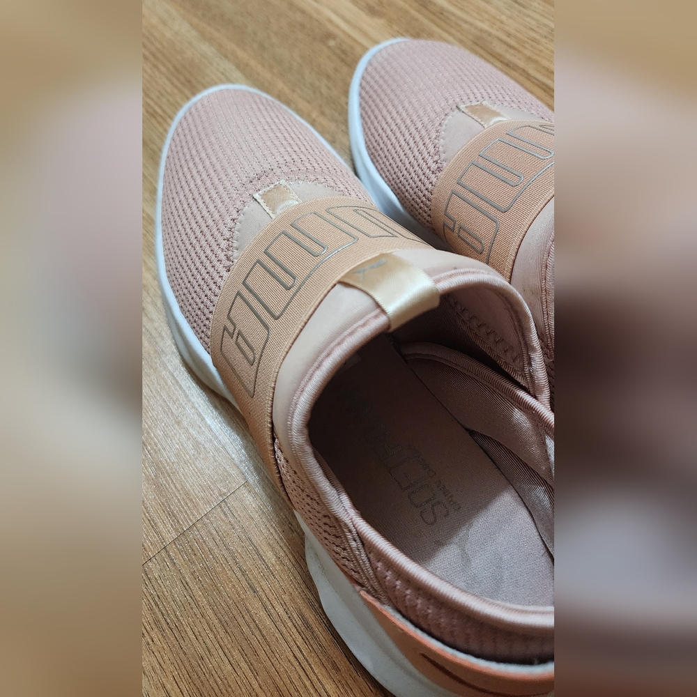 Puma Pink Slip-On Sneakers - Picture 2 of 8
